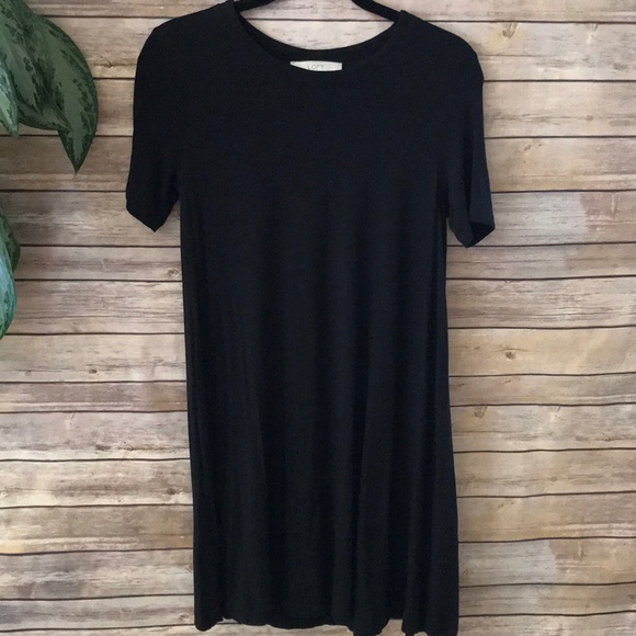 LOFT Dresses & Skirts - Loft • Black T-shirt dress